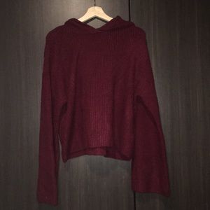 Martin knit sweater w/ hood